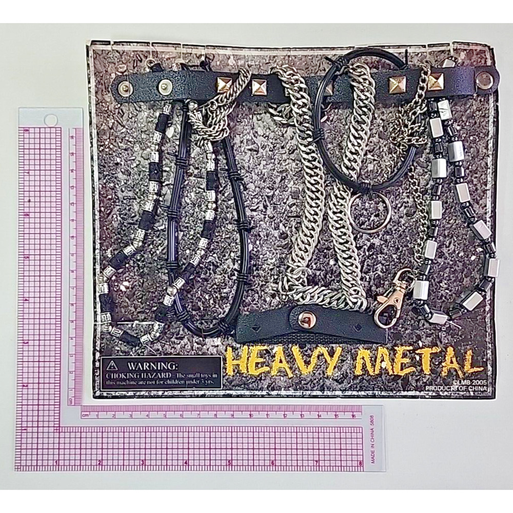 Vintage‎ Vending Display Board Heavy Metal 0397